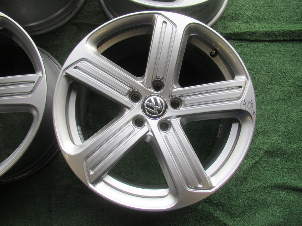 Volkswagen Golf R 18″ – 5G0601025BK – 4 fælge uden dæk – foto 3