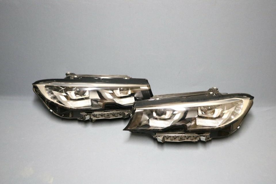 BMW G20/G21 før LCI – par LED-forlygter uden kurvelys, 9481695/9481696 LL