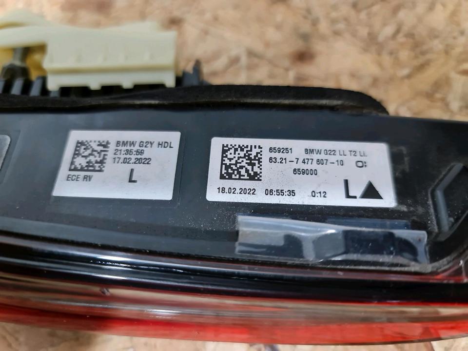 BMW G22/G23/G26 – venstre inderbaglygte LED 7477607-10, ECE/LL – foto 4