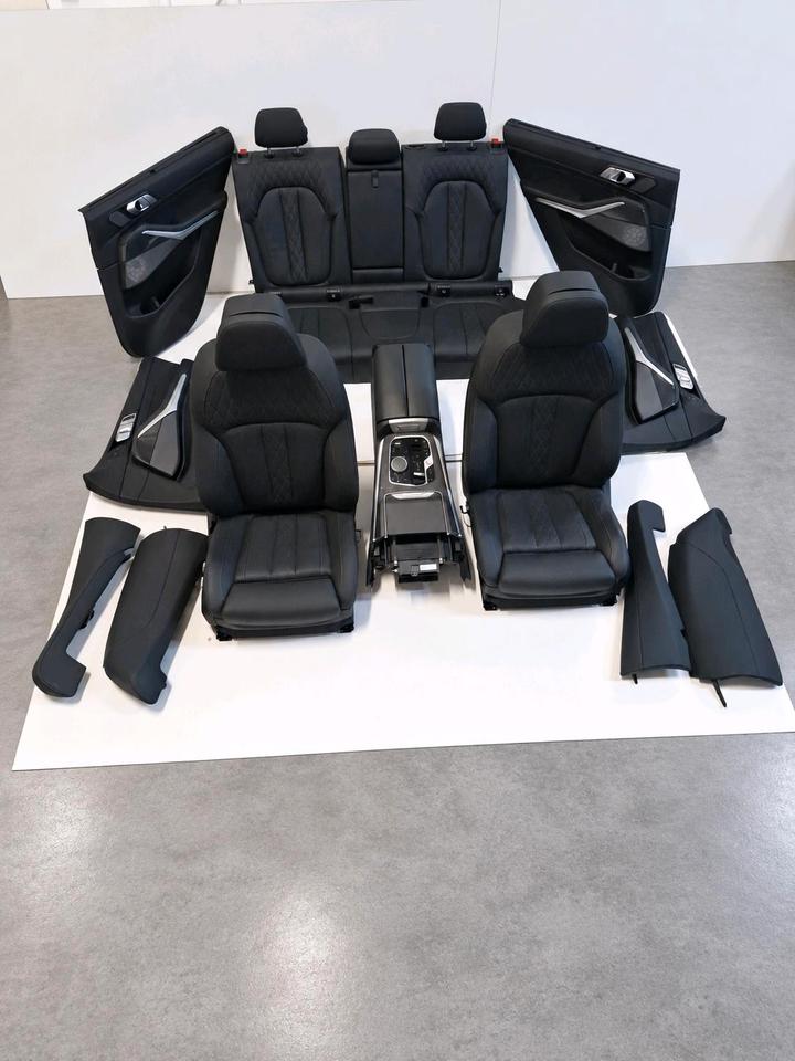 BMW X5 G05 LCI – sort Individual komfortinteriør, uden airbags og seler