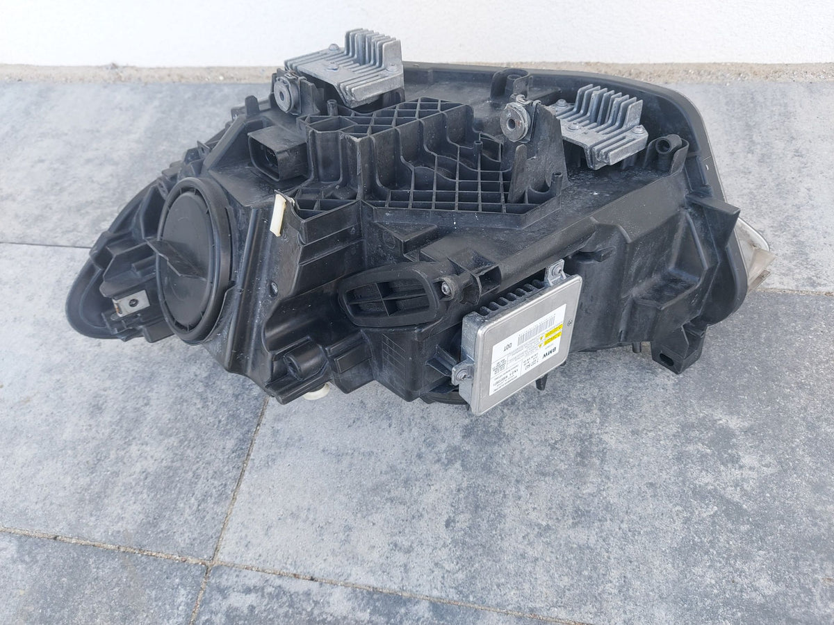 BMW F20/F21 før LCI – højre adaptiv bi-xenonforlygte EU, 7229680, med moduler og D1S – konkret del, foto 4