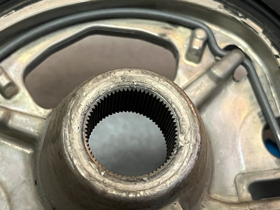 BMW Z4 E89 M-læderrat, løst – uden airbag og knapper, med læderskade – originalfoto 5