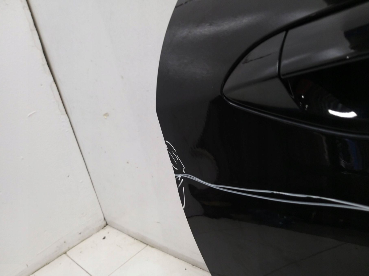 BMW Z4 E89 – højre fordør i sort, med delvist udstyr – detalje af stand