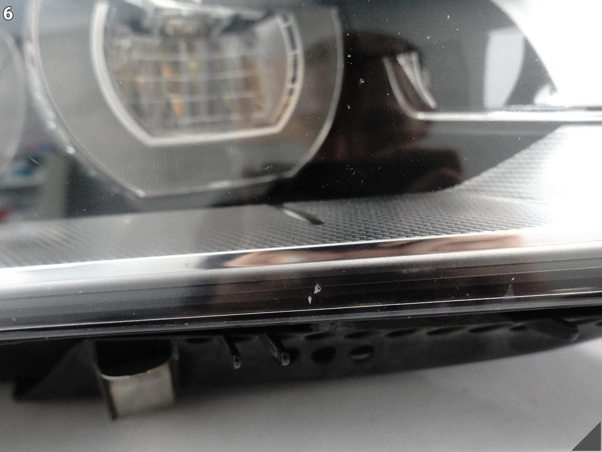 BMW 7-serie F01/F02 LCI – højre adaptiv LED-forlygte, EU, 7361226 – skadet hus – foto 2