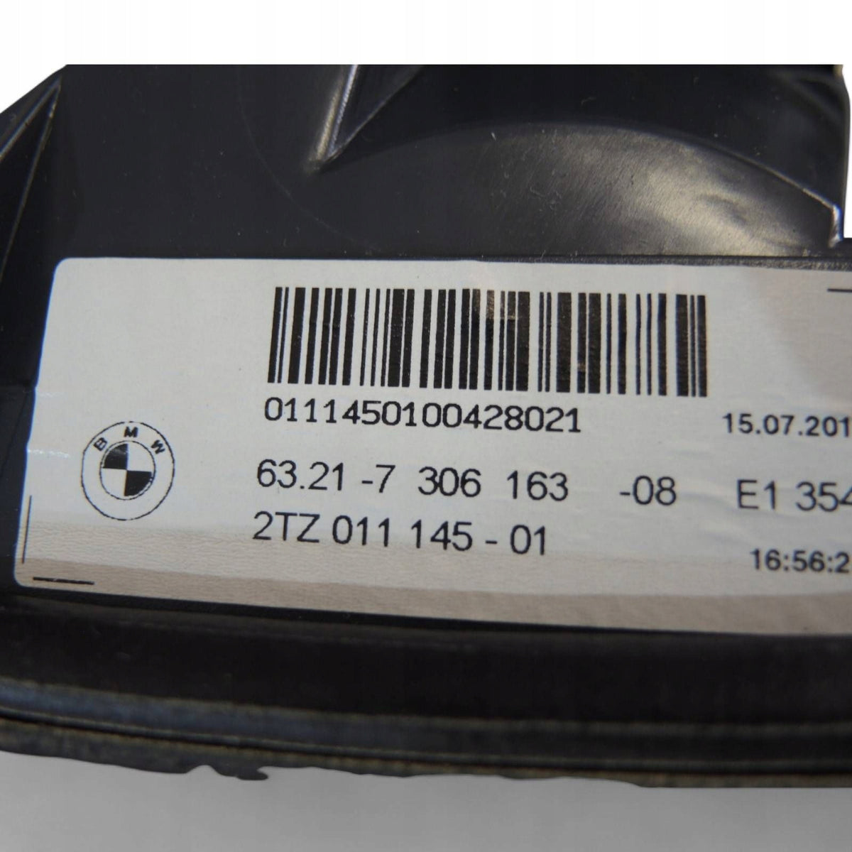 BMW F10 Sedan LCI venstre indvendig LED-baglygte – EU, 63217306163 – originalfoto 3; stand og OEM-mærkning bevaret
