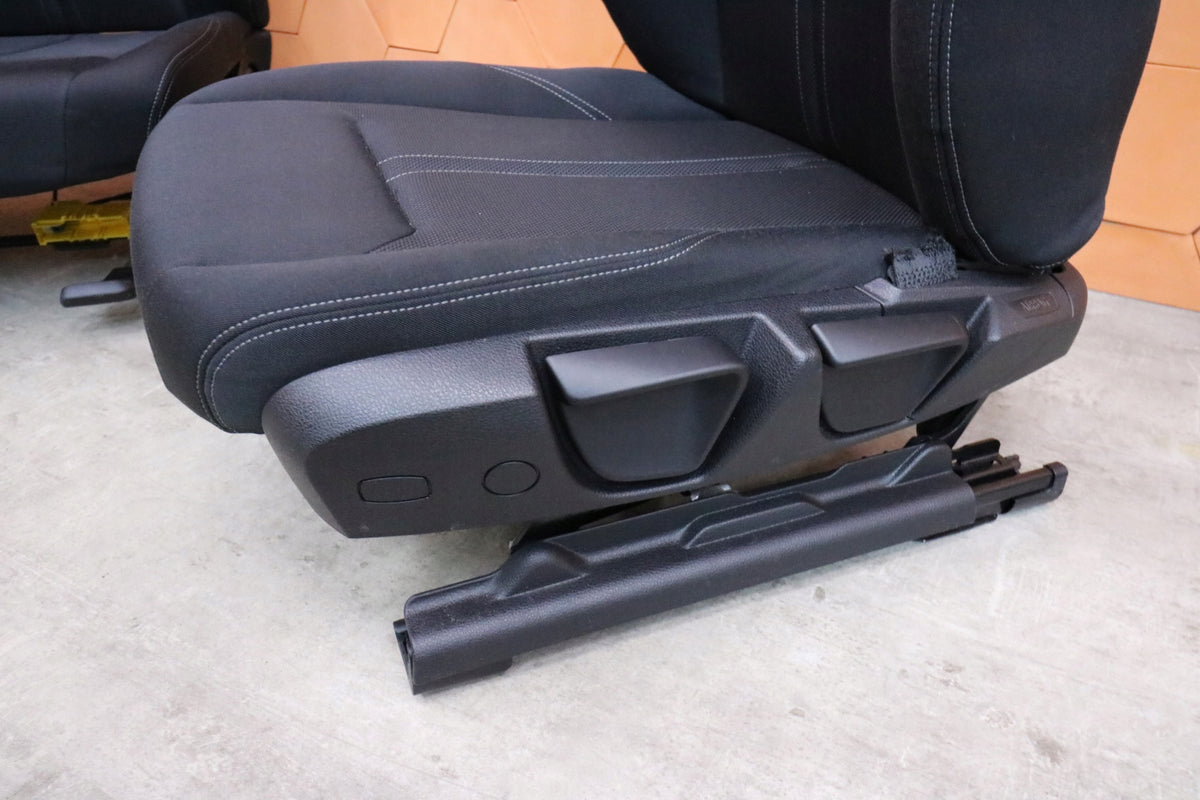 BMW F30/F31 standardforsæder CCL1 antracit, originalfoto 8; airbags og selestrammere medfølger ikke