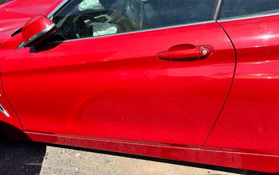 BMW F33 Cabriolet før LCI – venstre fordør i rød, uden spejl
