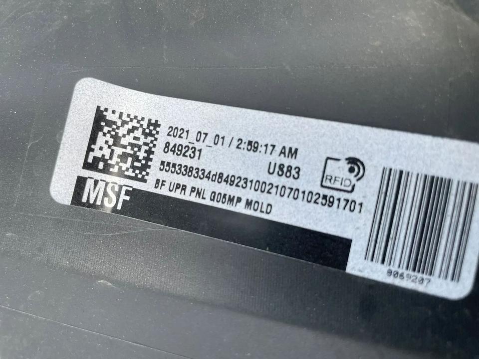 BMW X5 G05 – M-Sport forkofangerskal 51118069207, blå – foto 4