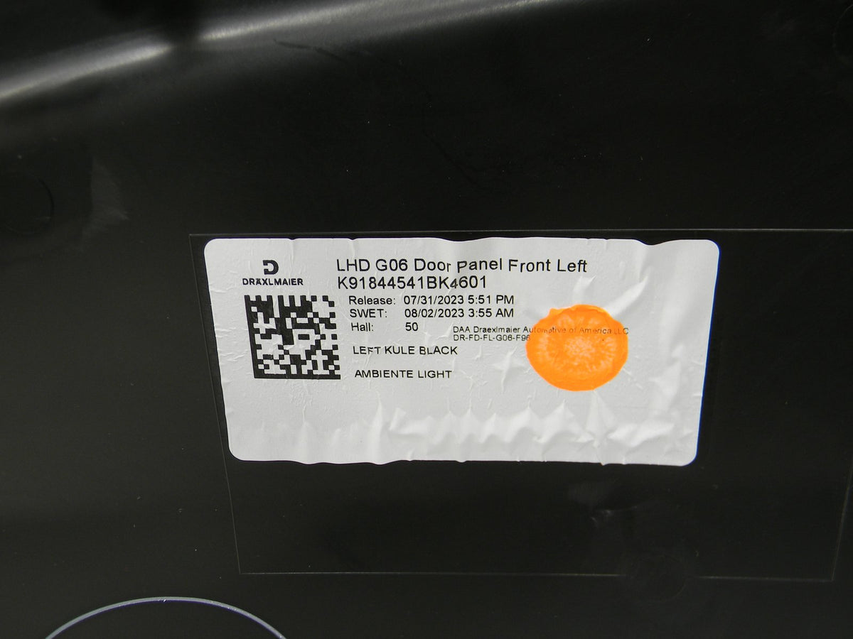 BMW X6 G06 sort Merino komfortinteriør – originalfoto 39
