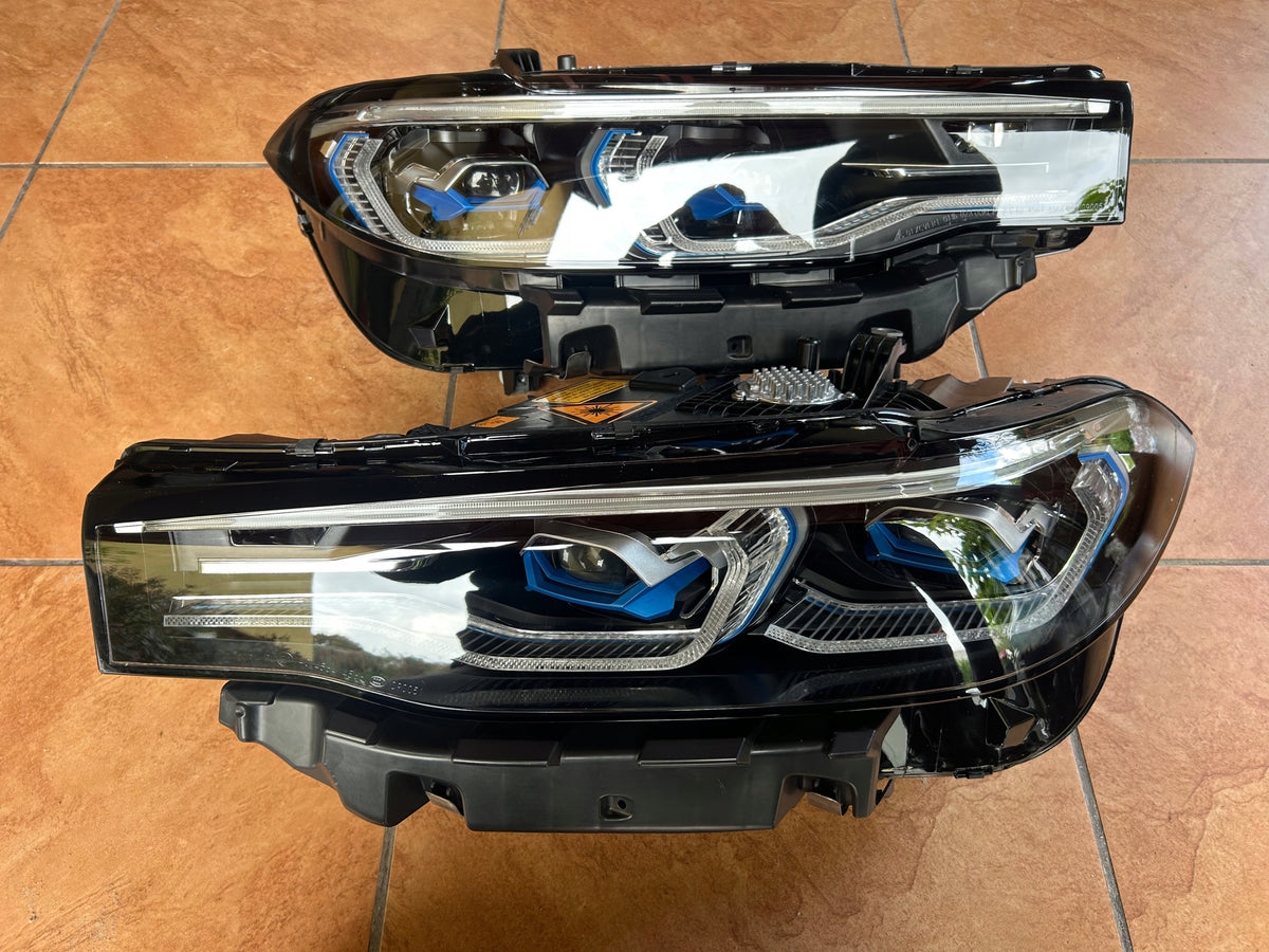 BMW X7 G07 – laserforlygter, venstre og højre med moduler