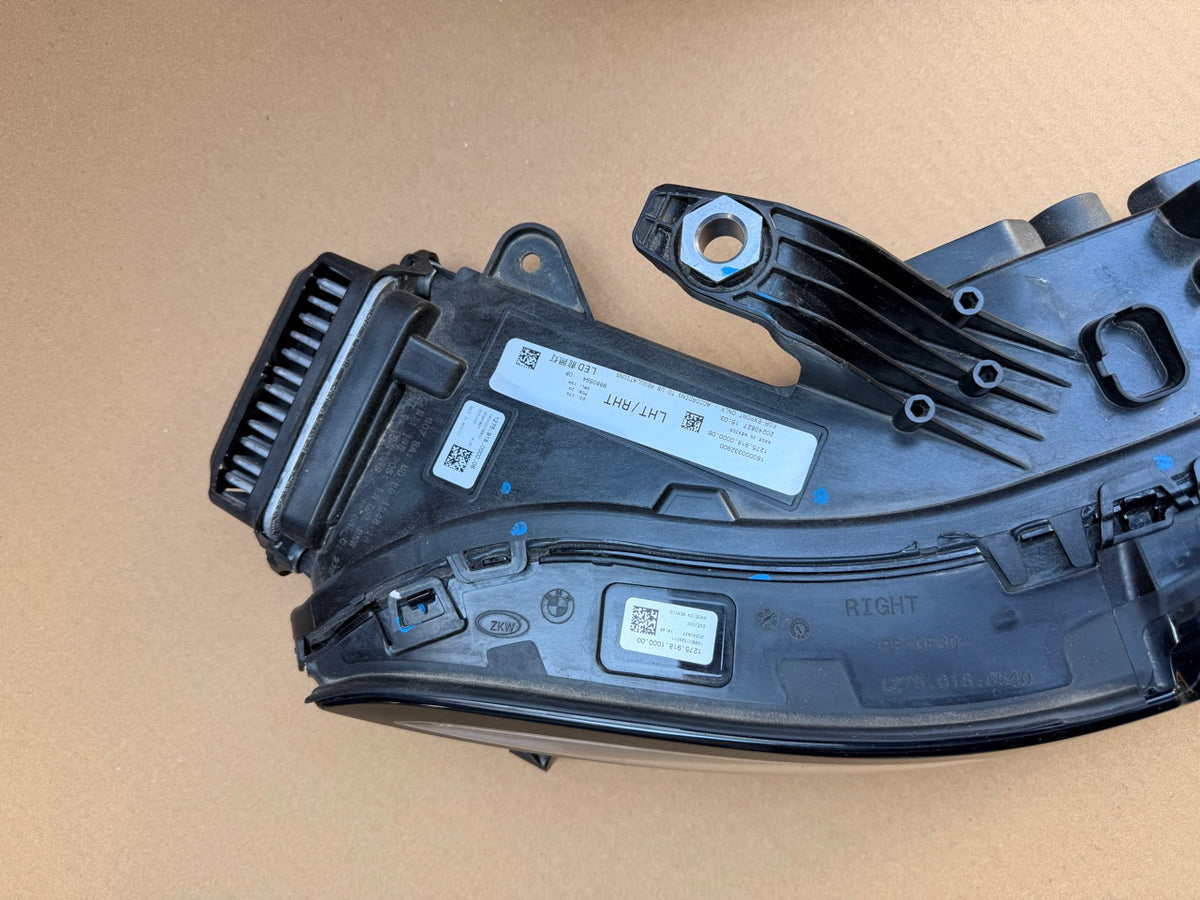 BMW X7 G07 LCI – LED Shadowline forlygtesæt, 4 dele – original del, foto 4