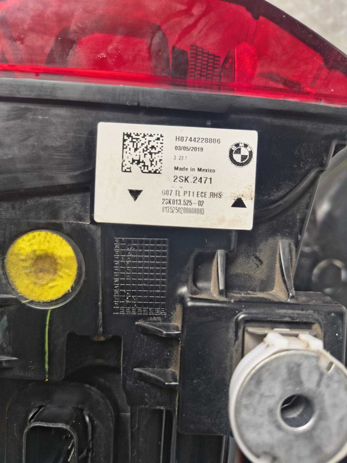 BMW X7 G07 – EU-baglygtesæt før facelift, 4 dele – original del, foto 3
