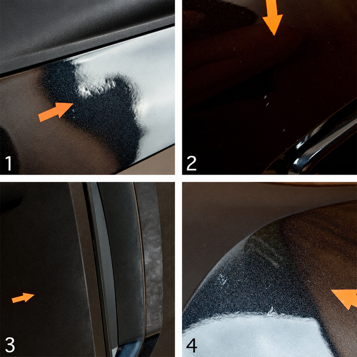 BMW i4 G26 – standardfront ECE med nyregrill og seks sensorer, uden kamerahul – foto 2