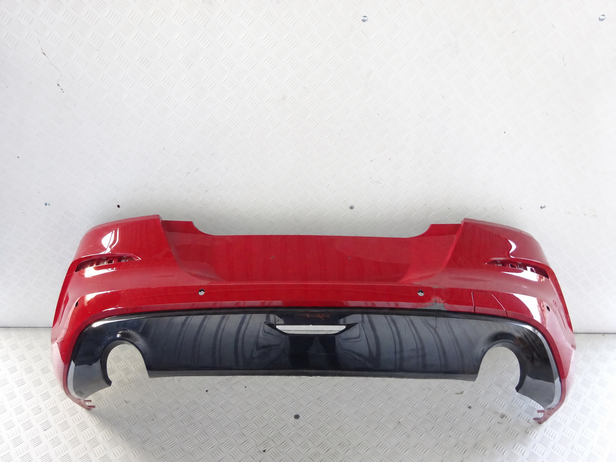 BMW Z4 G29 standard bagkofanger med underdel – rød, 4 PDC, reparationsdel