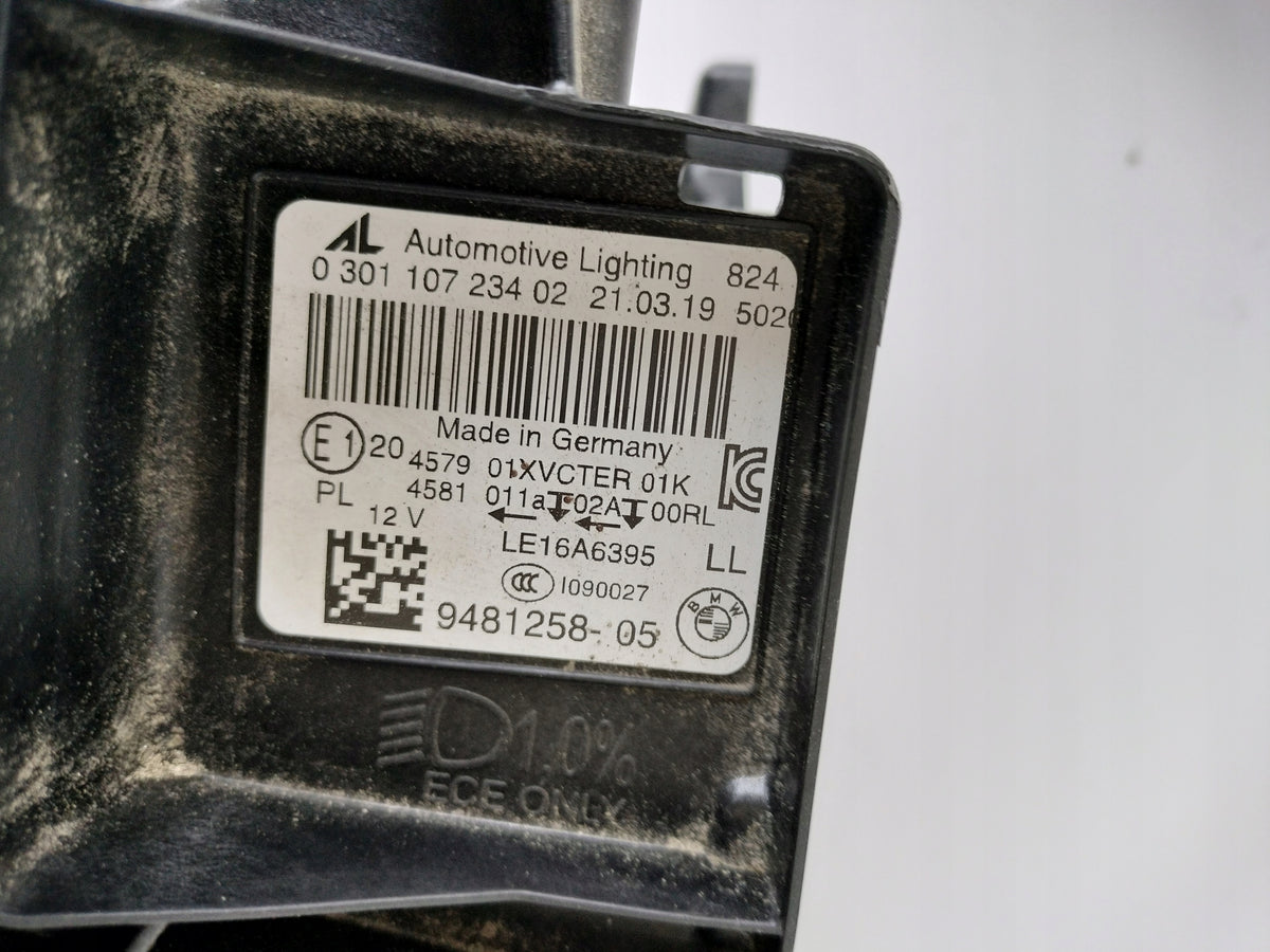 BMW Z4 G29 højre Full LED-forlygte EU – OE 9481258-05, uden styremoduler – foto 10 af den konkrete del