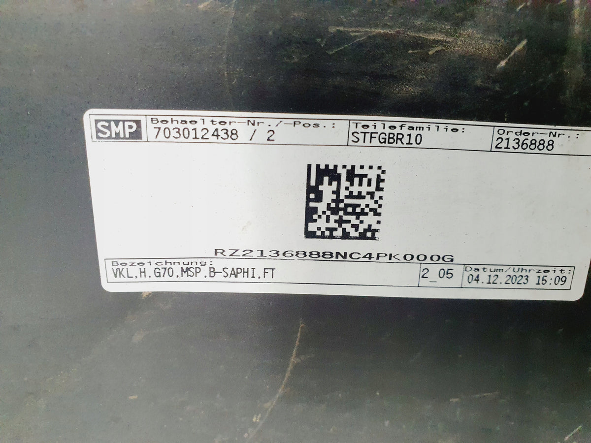 BMW 7-serie G70 – M-Sport bagkofanger, 8081542, med nederste indsats – foto 5