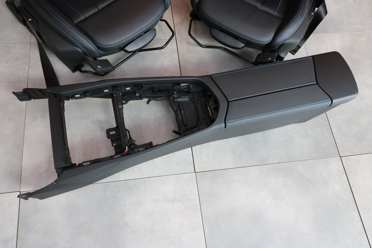 BMW Z4 G29 M-Sport interiørsæt – sort Vernasca/Alcantara HCNL, sædevarme