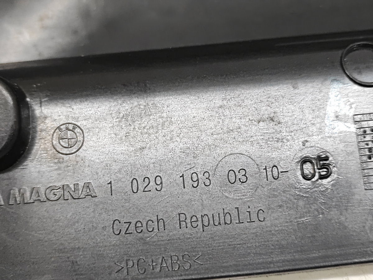 BMW Z4 G29 trim OE 51467480366 – original BMW- og Magna-mærkning