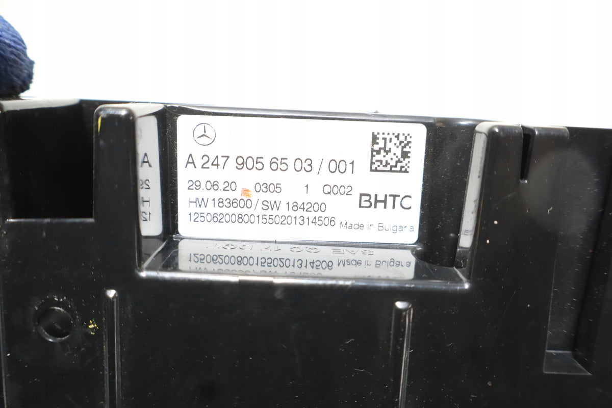 Original Mercedes-mærkat A2479056503/001, HW183600 og SW184200