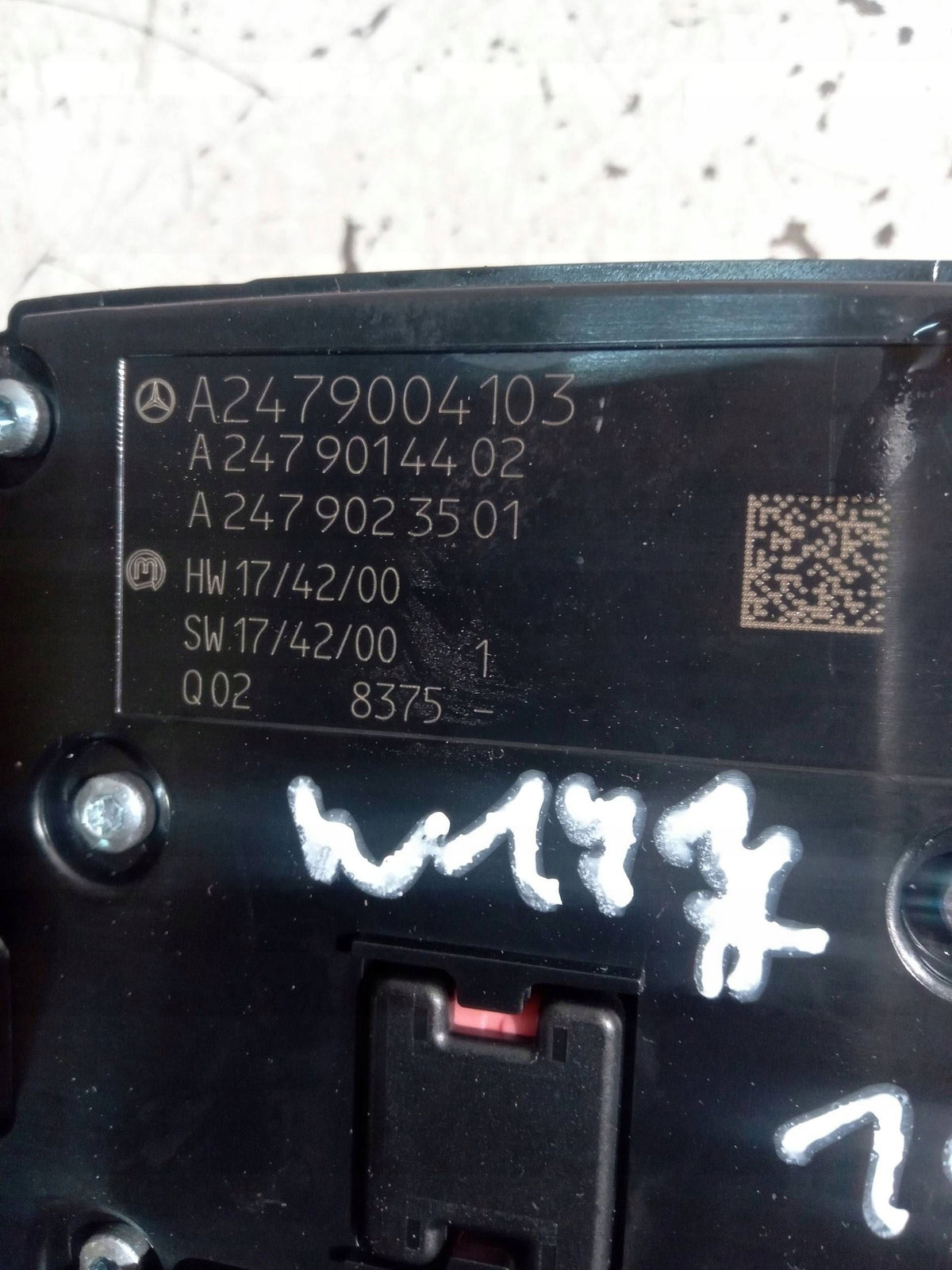 Mercedes W177 touchpad A2479004103 – original Mercedes-mærkning