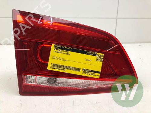 VW Passat B7 Variant venstre indre baglygte – 3AF945093Q, brugt