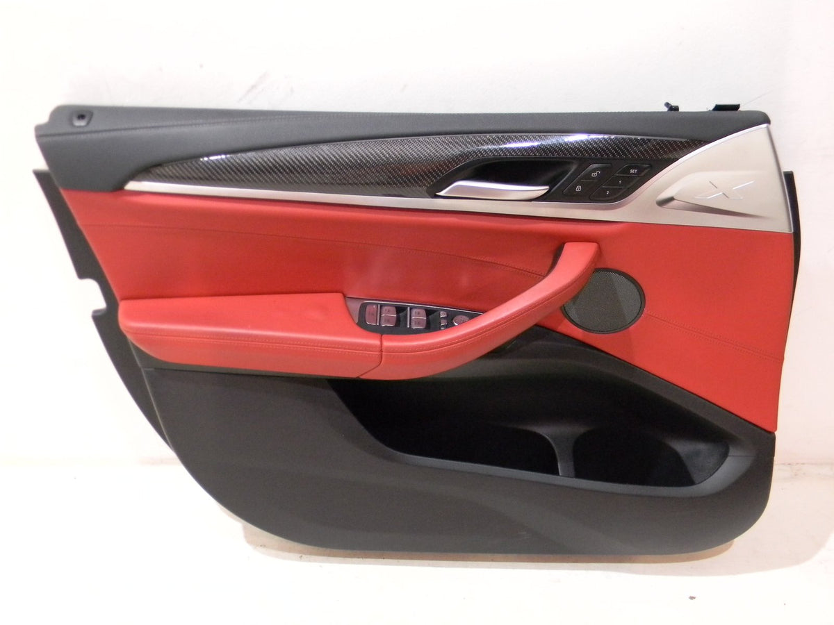 BMW X4 G02 – Fiona Red/sort læderkabine VAHZ med el, oplyst varme og memory – foto 7