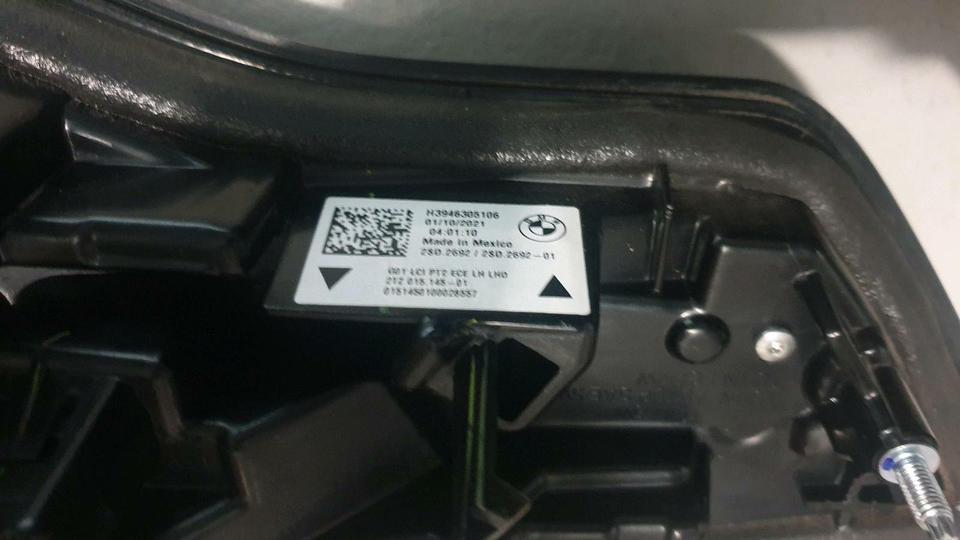 BMW X3 G01 LCI – venstre LED-baglygter, inder- og yderdel 9463051/9463047 – den konkrete del, foto 5