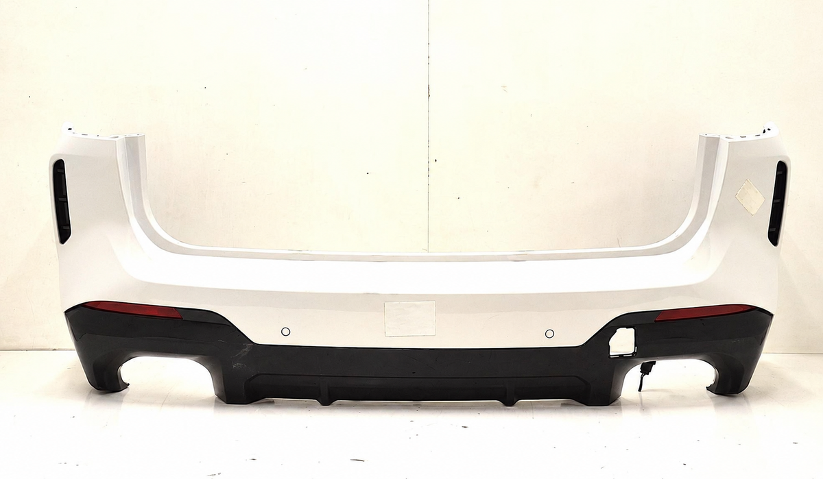 BMW X3 G01 LCI – bagkofanger med sort underdel og reflekser, hvid 300
