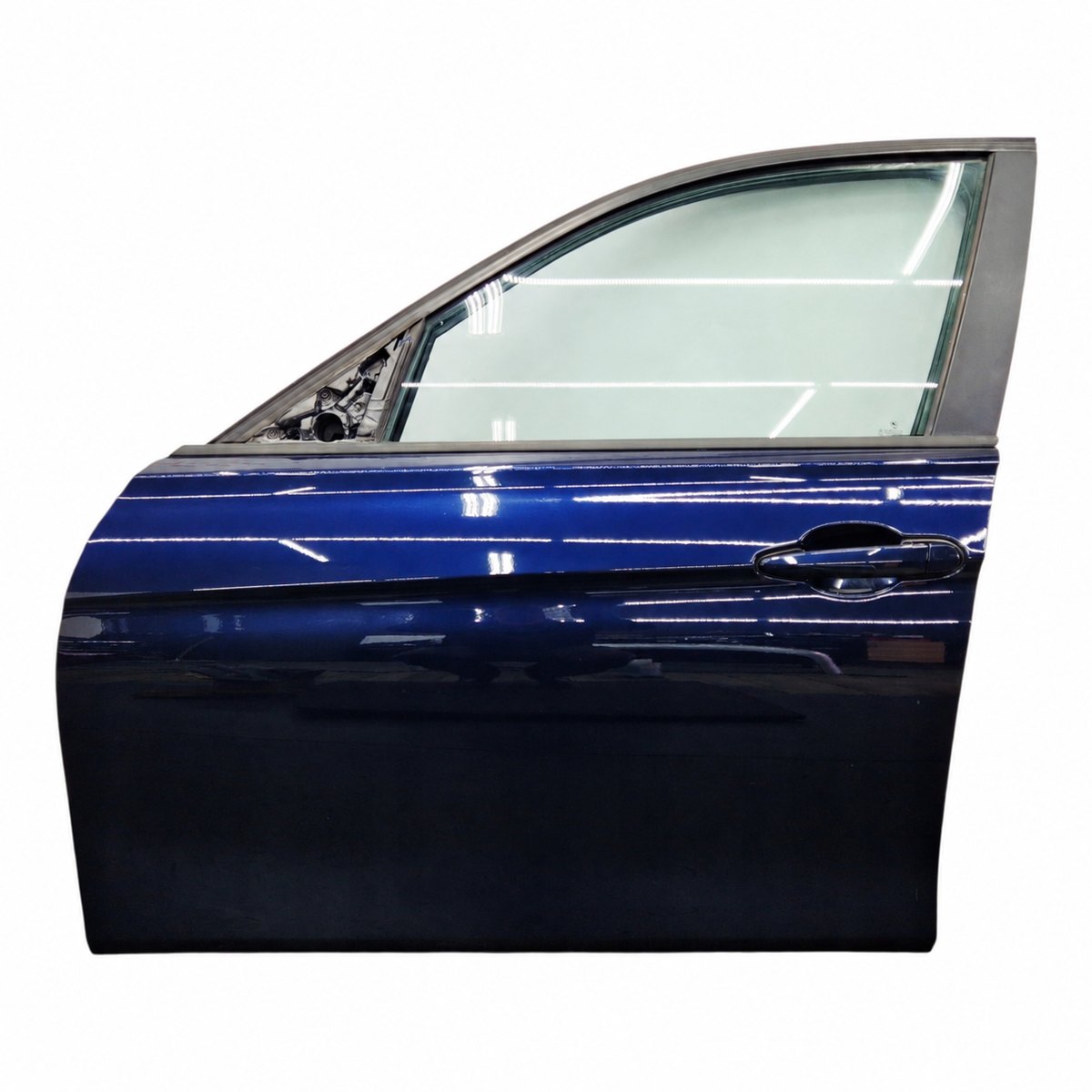 BMW 3-serie F30/F31 – venstre fordør med rude, Imperialblau A89
