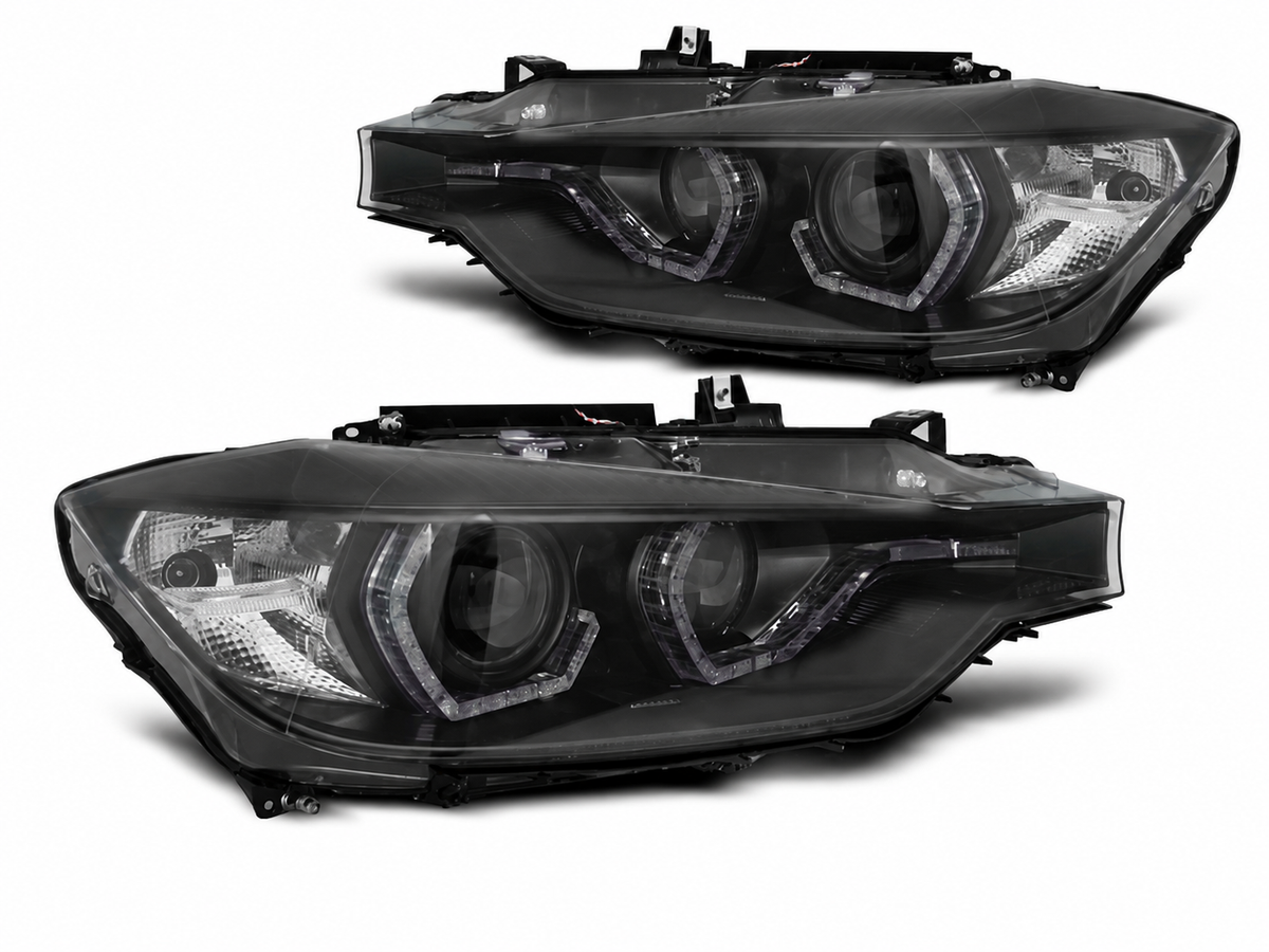 BMW F30/F31 før LCI – nye Sonar xenon-forlygter med AFS, EU-par