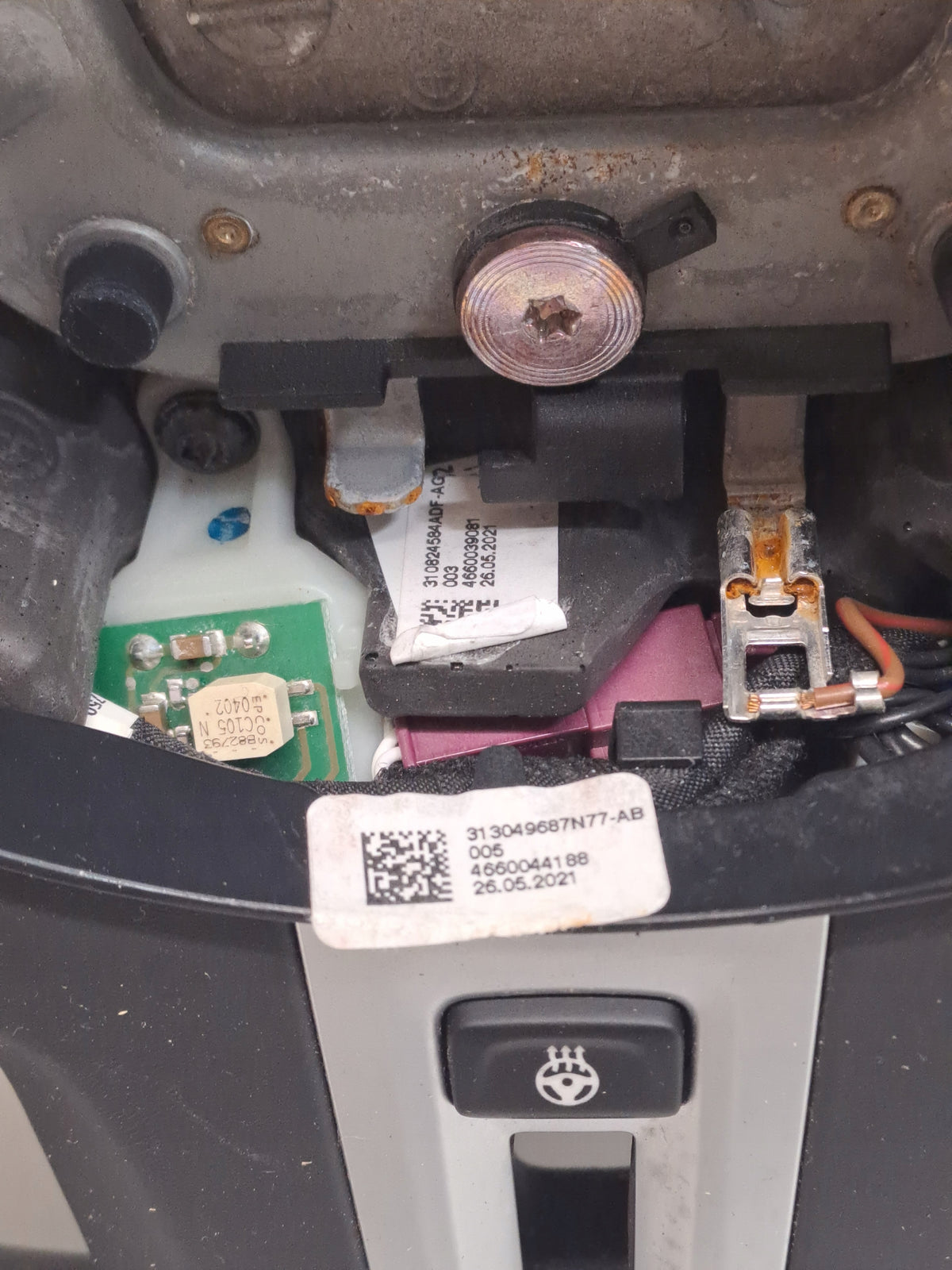 BMW X3 M F97/X4 M F98 LCI – M-rat med varme, paddles og M1/M2, uden airbag – konkret brugt del, foto 4