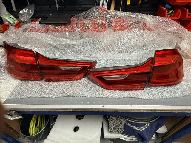 BMW 5-serie G31 Touring – originale LED-baglygter i EU-udførelse, fire dele