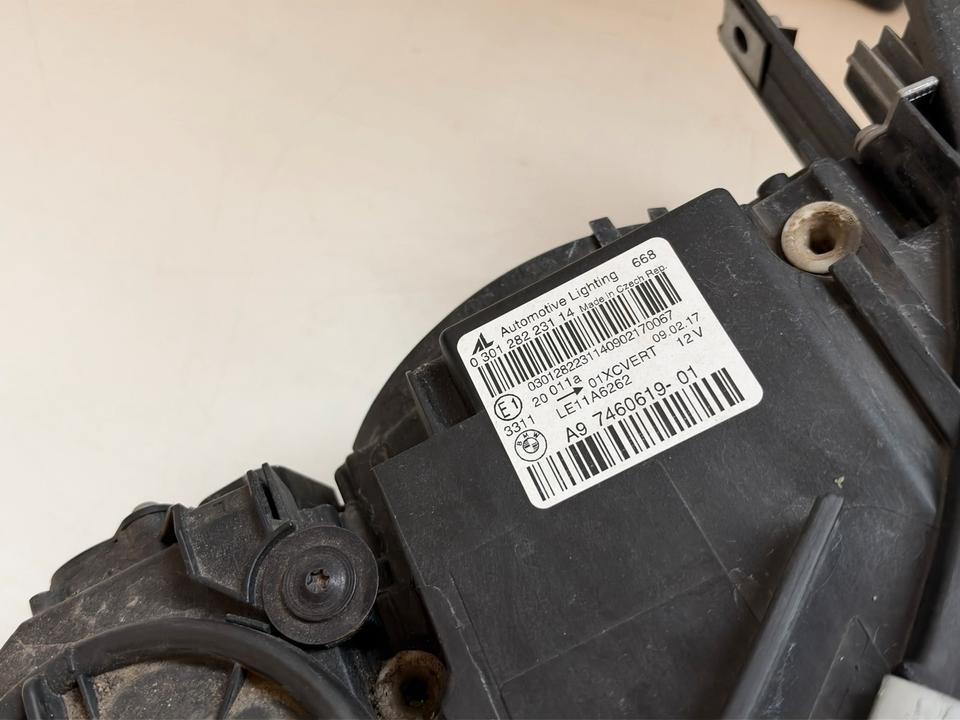 BMW F32 før LCI – adaptivt LED-forlygtesæt 7460619/620, 10-pin DE – foto 5