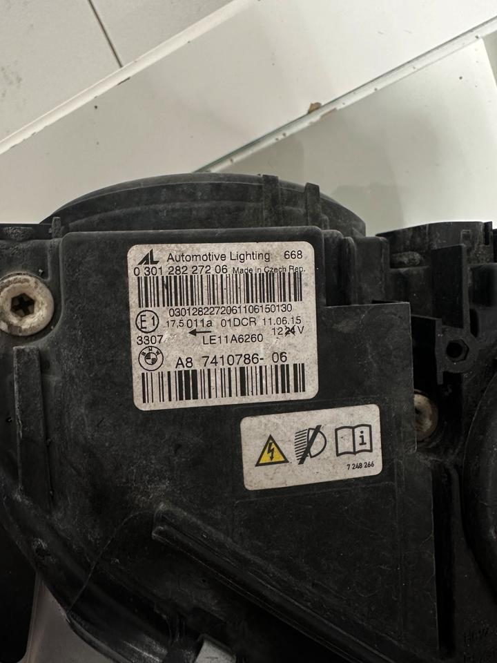 BMW F32 før LCI – bi-xenon forlygtesæt 7410785/786 med beslagforbehold – foto 7