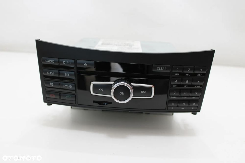 Mercedes S212 facelift 2013 stationcar – High ECE-radio A2129006423 – konkret radio og betjeningsfront