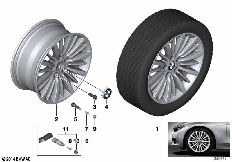 BMW Styling 416 – 3 Series F30, 3 Series F30 LCI, 3 Series F31 18″ – originale fælge