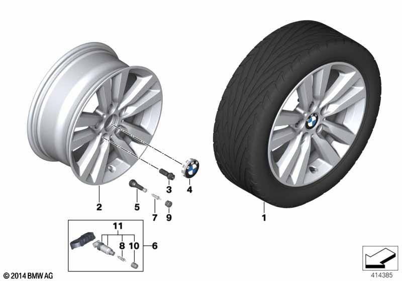 BMW Styling 655 – 1 Series F20, 1 Series F20 LCI, 1 Series F21 17″ – originale fælge
