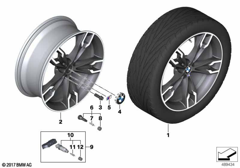 BMW Styling 668 – 5 Series G30, 5 Series G30 LCI, 5 Series G31 20″ – originale fælge