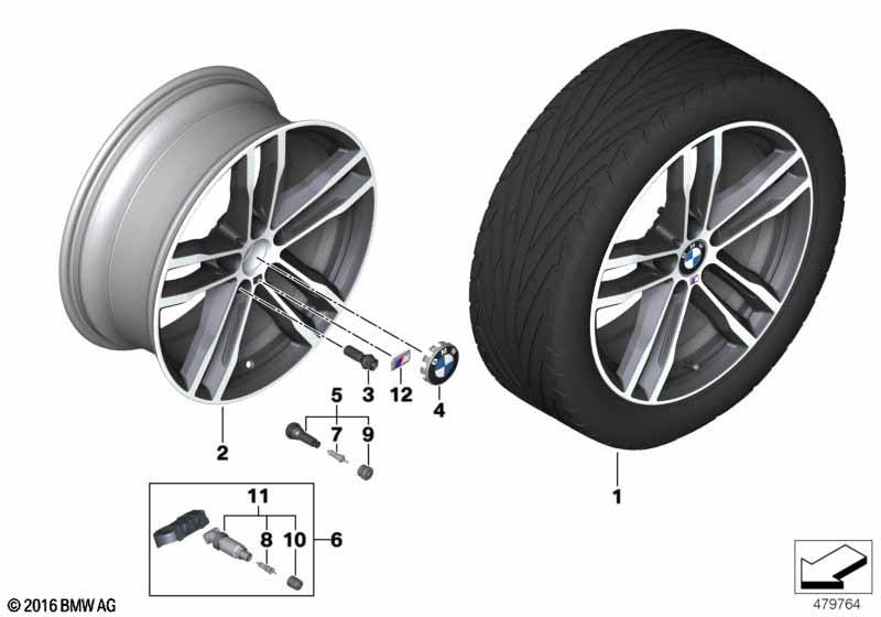 BMW Styling 704M – 3 Series F30, 3 Series F30 LCI, 3 Series F31 19″ – originale fælge