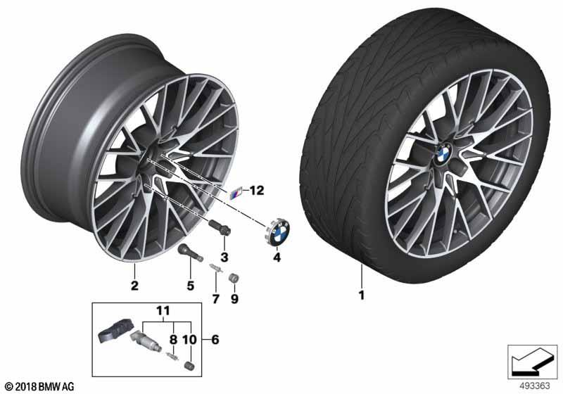 BMW Styling 788M – 2 Series F87 M2 LCI 19″ – originale fælge