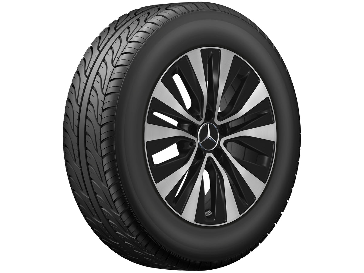 Mercedes-Benz 5-dobbelteger fælg, Aero-optimised – A1774011000 17″ – originale fælge