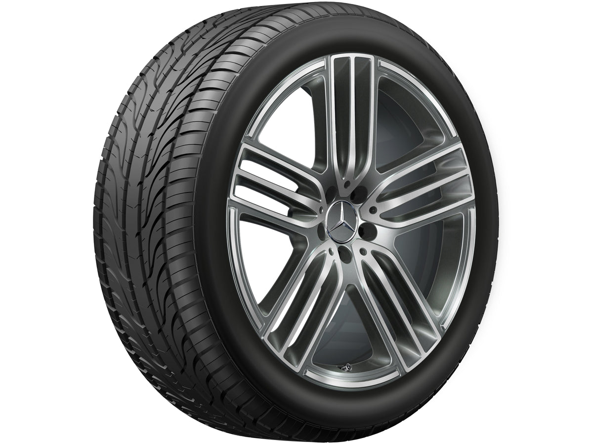 Mercedes-Benz 5-triple-spoke fælg, High-sheen finish – A1674015300 21″ – originale fælge