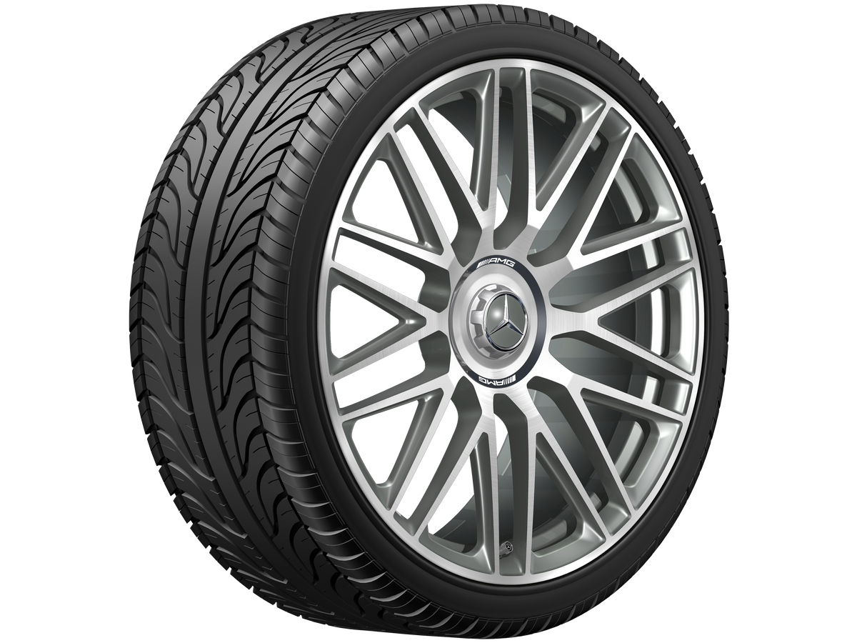 Mercedes-Benz AMG 10-dobbelteger smedet fælg – A1924011900 21″ – originale fælge