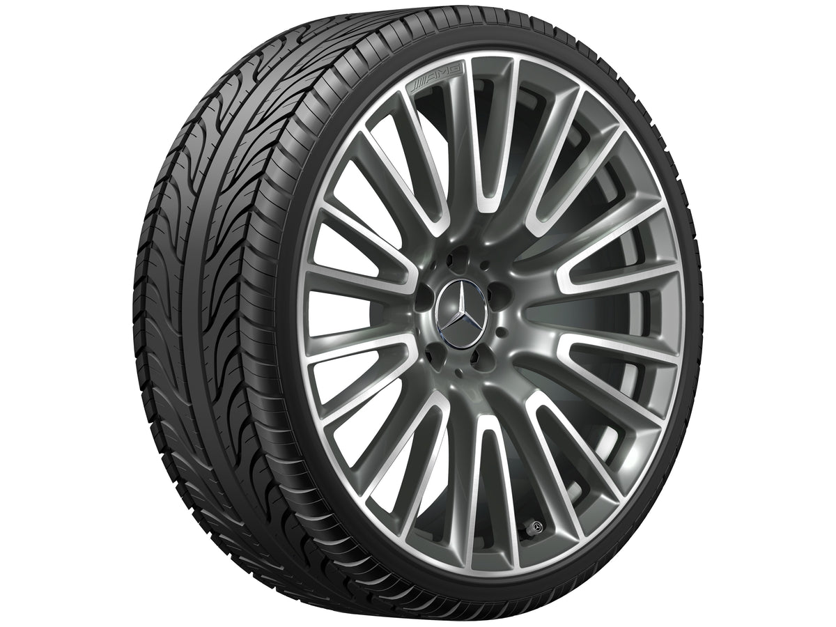 Mercedes-Benz AMG light-alloy fælg, in 10-dobbelteger design – A2144011600 20″ – originale fælge