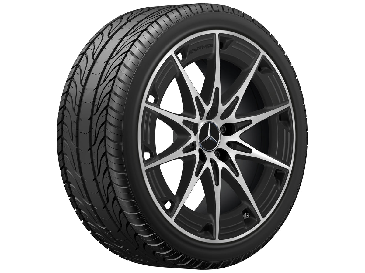 Mercedes-Benz AMG light-alloy fælg, in 10-spoke design – A2064010401 19″ – originale fælge