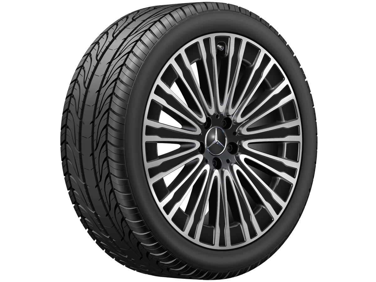 Mercedes-Benz multieger fælg, Aero, High-sheen finish – A2954011900 20″ – originale fælge