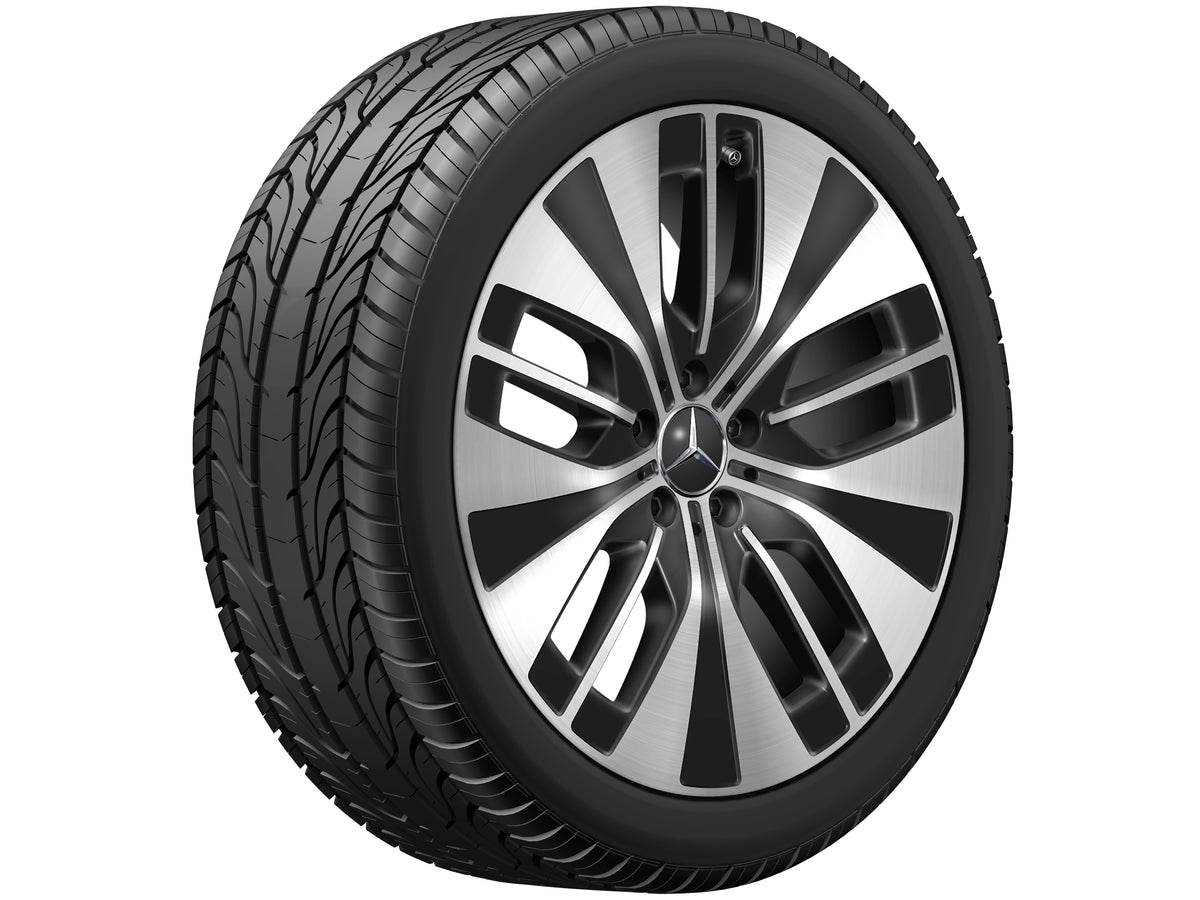 Mercedes-Benz multieger fælg, Aero, High-sheen finish – A2954013300 20″ – originale fælge