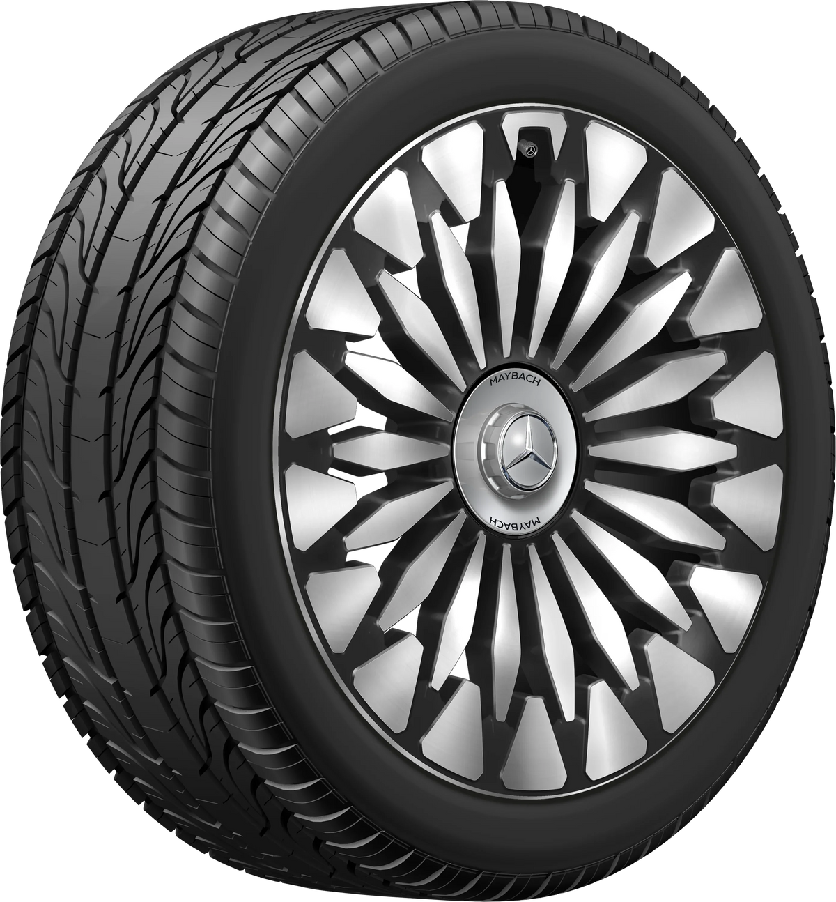Mercedes-Benz multieger fælg, Aero, High-sheen finish – A2964012400 21″ – originale fælge