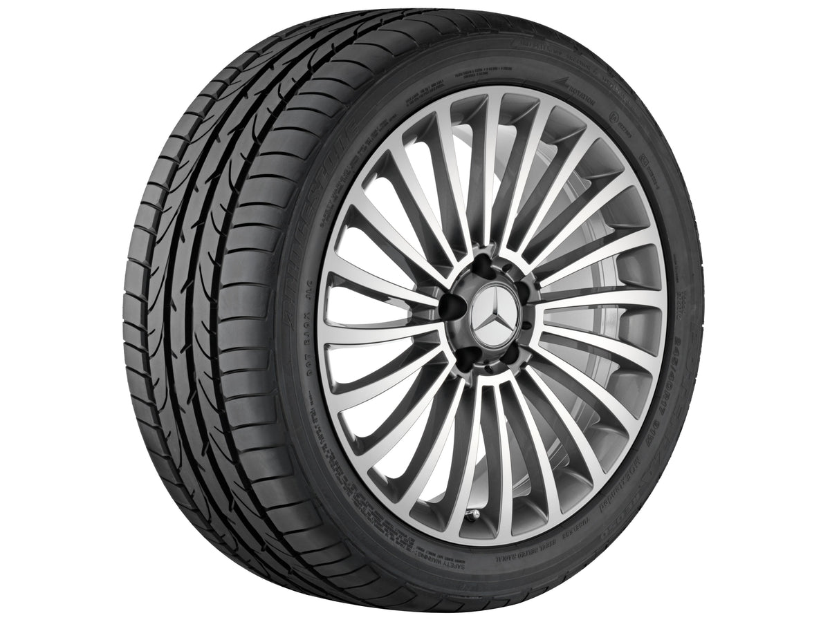 Mercedes-Benz multieger fælg, High-sheen finish – A2314012702 19″ – originale fælge