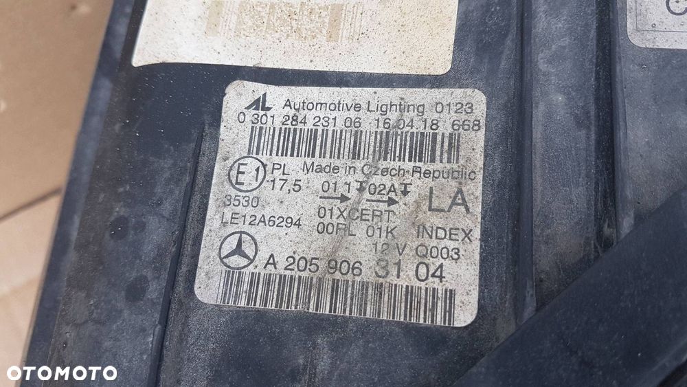 Mercedes C-Klasse W205 – venstre LED ILS-forlygte, A2059063104